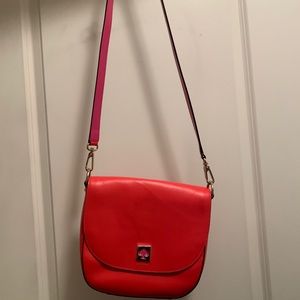 Kate Spade red shoulder bag